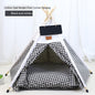 Pet Tent Cat House Removable And Washable Kennel Cat Villa Semi-enclosed Insulation Cat Nest Foldable Cat Tents