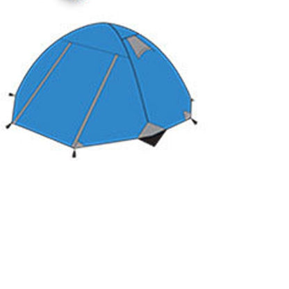 Triple Double Double Double Door Aluminum Pole Camping Tent