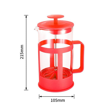 French press pot hand brew coffee pot