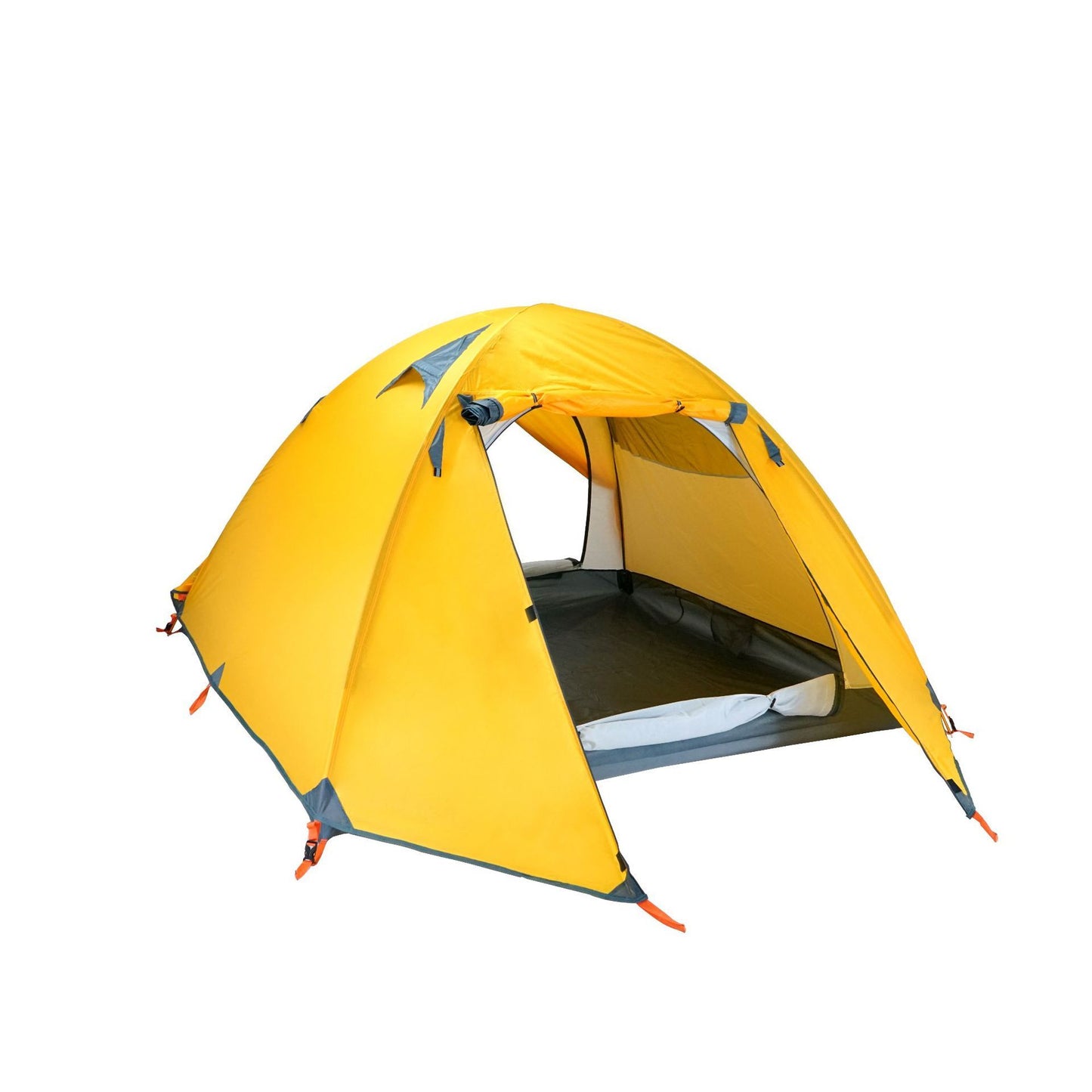 Triple Double Double Double Door Aluminum Pole Camping Tent