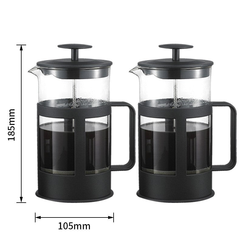 French press pot hand brew coffee pot