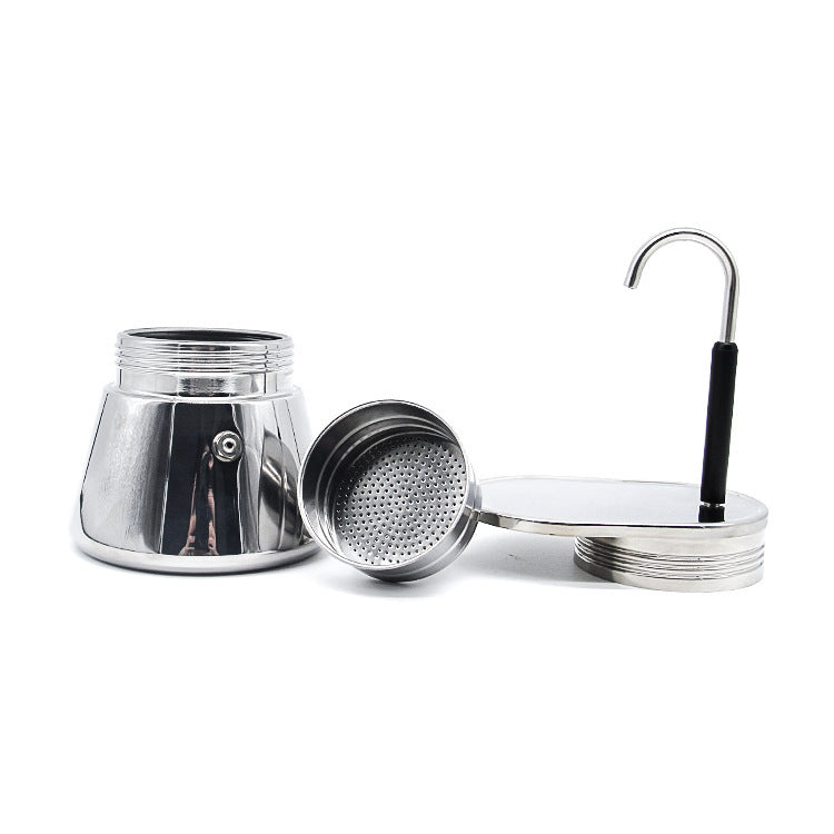 Household Stainless Steel Espresso Moka Pot