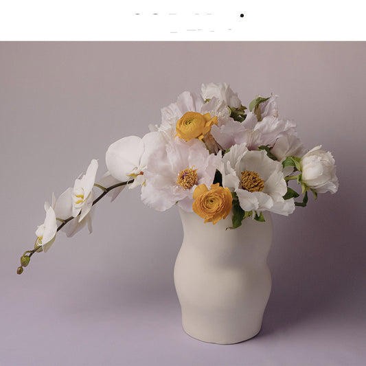 Original Patent Abstract Body Electroplating Flower Pot Ceramic Shaped Bedside Vase