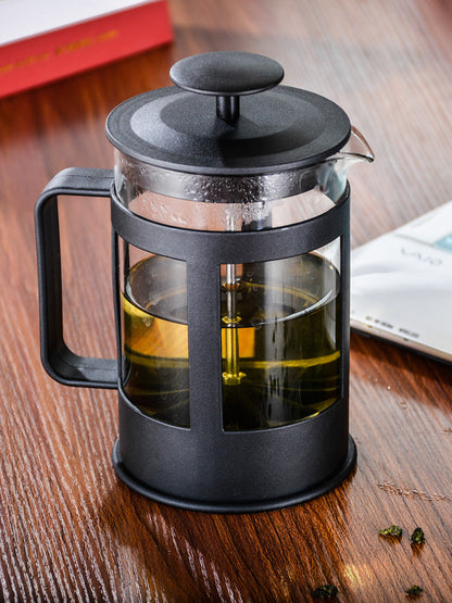 French press pot hand brew coffee pot