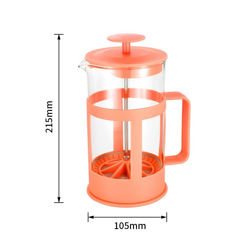 French press pot hand brew coffee pot