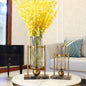 Modern Light Luxury Style Marble Vase Decoration Living Room Flower Arrangement