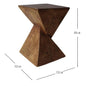 Nordic Design Edge Table, Minimalist Geometric Coffee Table