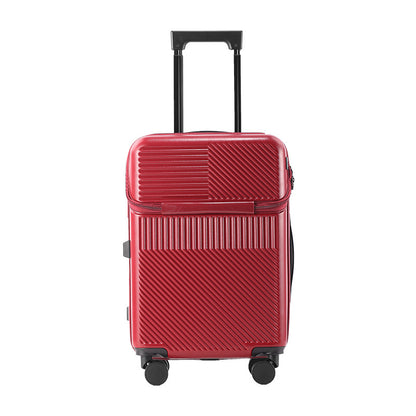 US Multi-functional Front Fastening Luggage Large Capacity