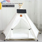 Pet Tent Cat House Removable And Washable Kennel Cat Villa Semi-enclosed Insulation Cat Nest Foldable Cat Tents