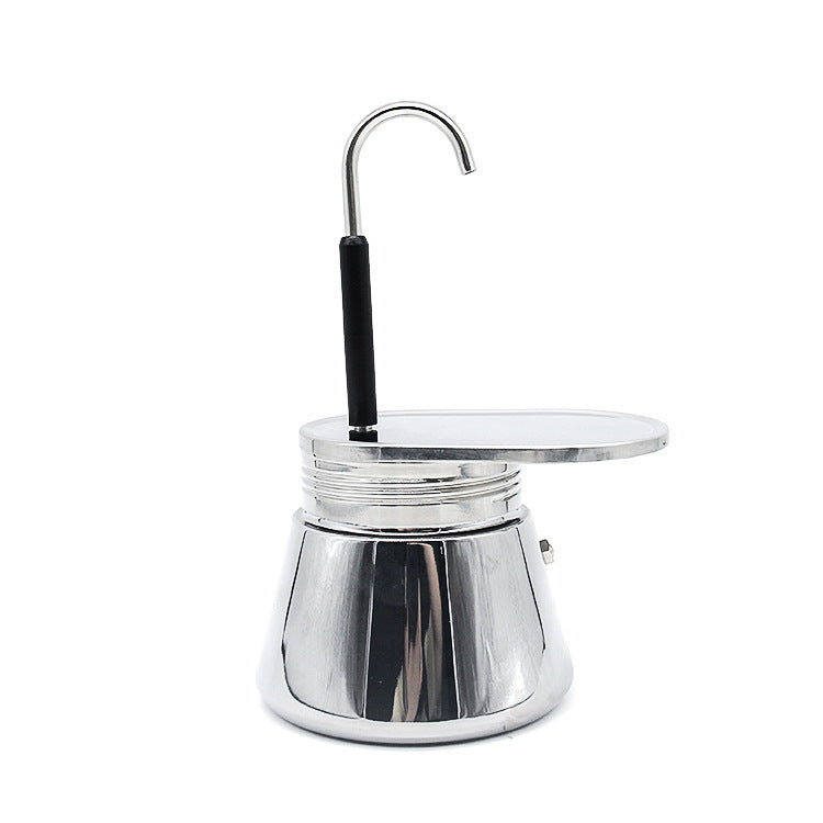 Household Stainless Steel Espresso Moka Pot